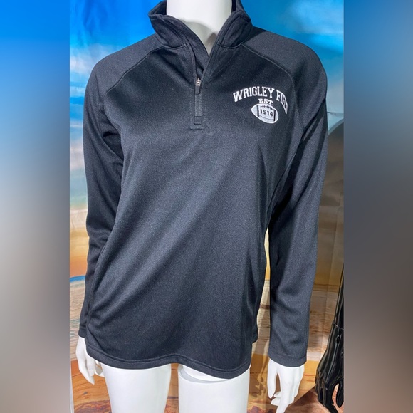 Devon & Jones Womens Wrigley Field 1/4 Zip Top - Picture 10 of 12